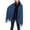 Blue, variant on Women's Button Cape 2025 Casual Baggy Brushed Coat Comfy Date Cardigan Fringe Elegant Coats Blue One Size