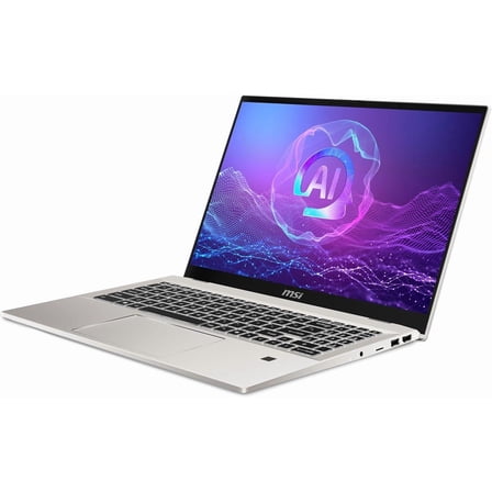 MSI Prestige A16 AI  (2025) 16 UHD  OLED Business Laptop: AMD Ryzen AI 9-365, Radeon Graphics, 32GB LPDDR5x, 1TB NVMe SSD, Type-C, WiFi 7, Win 11 Home: Urban Silver A3HMG-207US