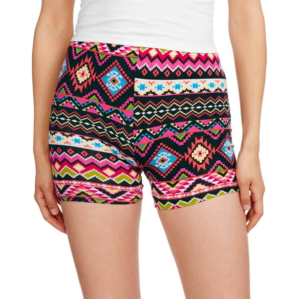 Eye Candy Juniors Printed Cotton Spandex Bike Shorts