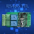 thumbnail image 4 of Modbus RTU Módulo de relé de 2 vías Comunicación de interfaz TTL/RS485 con indicador Hugtrwg Para estrenar, 4 of 9