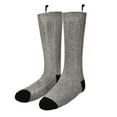 thumbnail image 1 of Productos de invierno Par de calcetines de calefacción eléctrica Montar al aire libre Deportes de es Meterk  Sin batería/Gris, 1 of 7