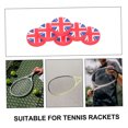 thumbnail image 4 of STRANDCHIC 6Pcs Red Silicone Tennis Dampeners National Flag Design for Racket Shock Absorption, 4 of 8