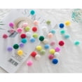 thumbnail image 4 of Pompones DAHI aprox. 2000 piezas pompones pequeños Bolas de pompones de 10 mm Bolas de felpa esponjosas Mini pompones para manualidades DIY artesanías creativas (2000 piezas) Adepaton MZQ-0912-1, 4 of 8