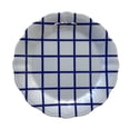 thumbnail image 1 of Plato Trinche Prichos 22 cm de Melamina Azul y Blanco, 1 of 4