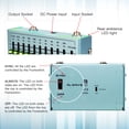thumbnail image 6 of JOYO R-12 10 Band EQ Pedal Graphic Equalizer, 31.25Hz-16kHz ±12dB Gain True Bypass, LED Illuminated Sliders for Electric Guitar Bass, 6 of 13
