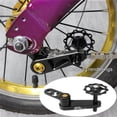thumbnail image 3 of Cadena de tensor de cambio trasero guía de cadena para Negro shamjiam Guía de cadena de bicicleta, 3 of 9