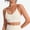 White, variant on Naittoop Sports Bras for Women High Support Push Up Bra Running Workout Crop Tank Tops Gym Yoga Bralattes