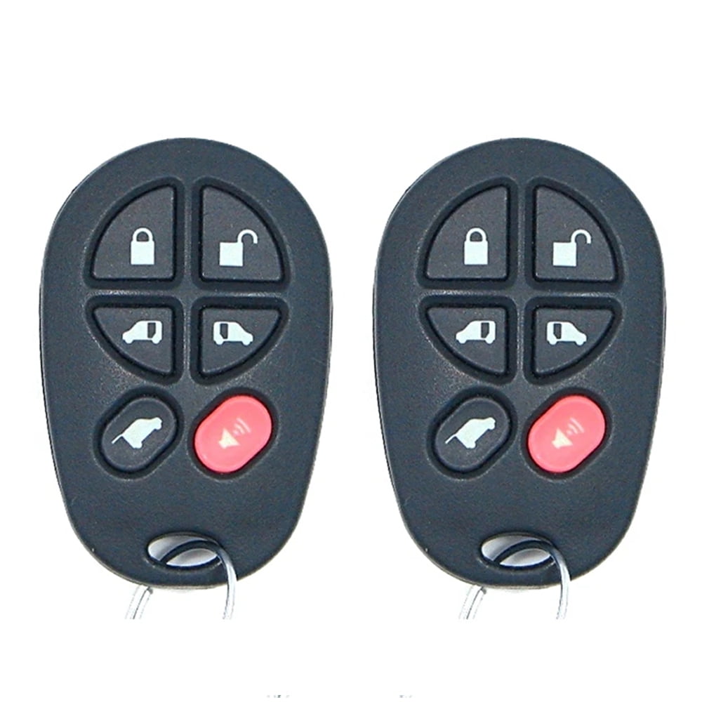 2 for Toyota Sienna 2011 2012 2013 2014 2015 2016 2017 2018 Remote