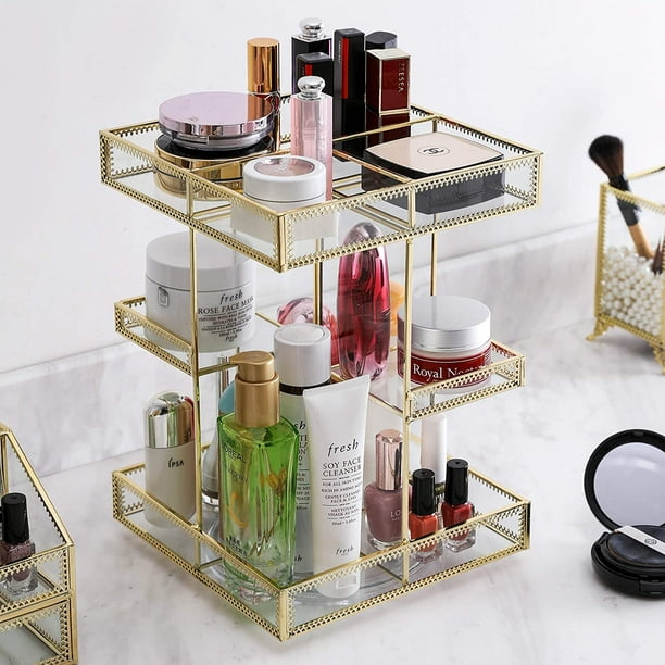 360 organisateur de maquillage rotatif organisateur de parfum