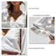 thumbnail image 4 of Blusa Con Cuello En V ANGGREK Camisa Casual Manga Larga Mujer Color Puro Ajuste Holgado, 4 of 6