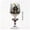 F, variant on Lypsnake Halloween Wine Glass Goblet,Decorative Drinkware with Spider Print, Novelty Glass Cup for Halloween Party Home Dinner Tabletop Decor