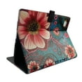 thumbnail image 3 of TPU Shell Case for iPad Pro 12.9 2020 / 2019Black Flower Slim PU Leather Folding Stand Cover with Auto Wake/Sleep for 12.9 Inch, 3 of 6