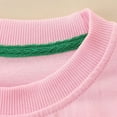 thumbnail image 4 of Bellafa 100% Cotton Toddler Baby Girls Christmas Sweatshirts Casual Pullover Crewneck Graphic Long Sleeve Tops Shirts Clothes 2T-7T, 4 of 8