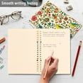 thumbnail image 4 of FORMRS 1-Subject Spiral Notebook 8" x 5" College Ruled 60 Refillable Sheet A5 Hard Cover, 2 Pack, Beige Cartoon Animals, 4 of 7
