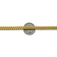 thumbnail image 4 of LoveBling 10k Yellow Gold 5mm Plain Hollow Franco Chain Necklace with Lobster Lock (22"), 4 of 5