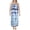 Navy/White, variant on Raviya Womens Plus Ombre Maxy Dress Swim Cover-Up