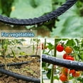 thumbnail image 6 of Rolarhola Garden Flat Soaker Hose 75ft for Garden Beds, Water Hose Linkable Irrigation System Lightweight and Easy Gardening Yard Work Watering Plants and Flowers, 6 of 8