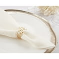 thumbnail image 4 of Saro Lifestyle Pearl Napkin Ring (Set of 4), 4 of 4