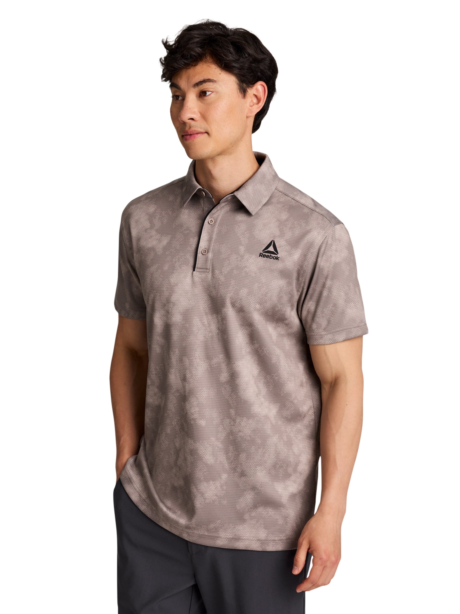 Reebok Men's and Big Men's Performance Polo Shirt, Sizes XS-5XL