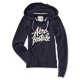 thumbnail image 2 of Sudadera con Capucha Aeropostale Script Shimmer Mujer Azul Extragrande, 2 of 2