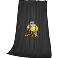 thumbnail image 3 of Adrian College Logo Fleece Blanket, Very Soft Microfiber Flannel Blanket for Couch Warm and Cozy for All Seasons, Star Background, 3 of 6