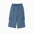 thumbnail image 4 of KPOPLK Boys Cargo Shorts Youth Quick Dry Lightweight Pull-On Hiking Shorts for Sports Outdoor with Zipper Pockets Blue 9-10 Years, 4 of 7