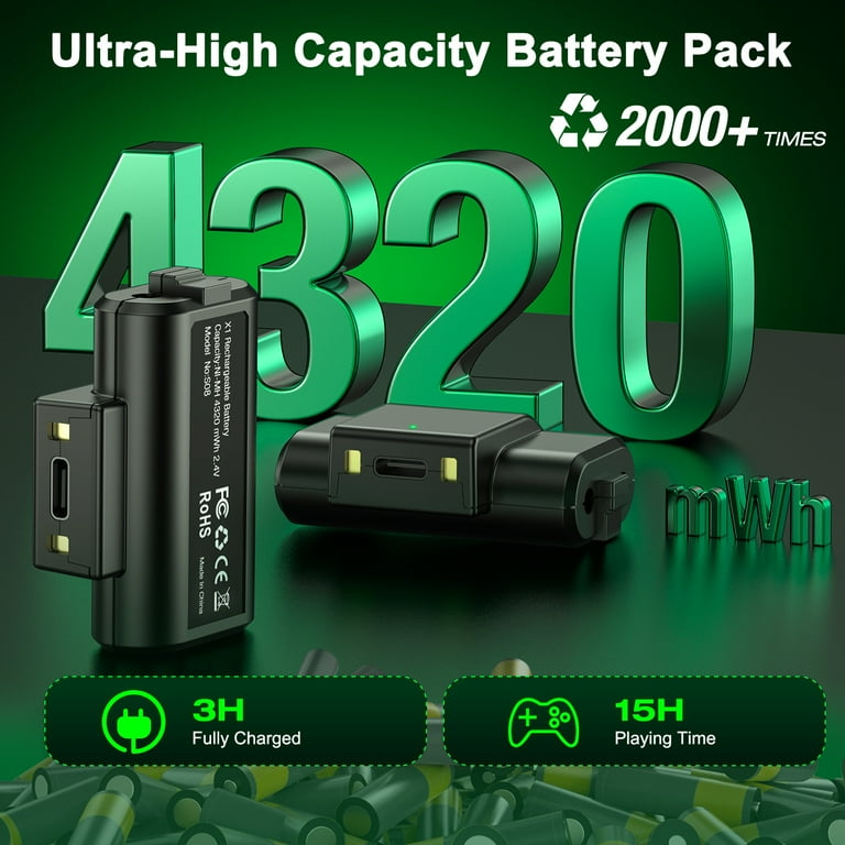 Beboncool Xbox Dual Charging Station with Battery Packs photo 6