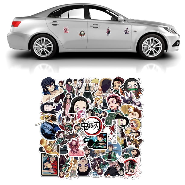 Anime Pegatinas De Dibujos Animados Impermeable Monopatín Motocicleta Equipaje Maleta Doodle Pegatinas Pvc Pegatinas De Coche Calcomanía Para Casco Refrigerador Pared 50 Unids Eigraketly VI011664-00