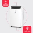 thumbnail image 2 of Aire Acondicionado Portatil  12,000 BTUS Frío y Calor 115 V, 2 of 6