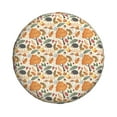 Spare Tire Cover, Autumn With Hedgehog Wheel Cover Tire Covers for