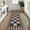 Black, variant on Modern Runner Rug for Hallway 2x6 Checkered Easy Jute Rug with Non-Slip Backing, Stain-Resistant Kitchen Runner, Washable Geometric Indoor Outdoor Rug for Laundry Entryway, Black
