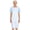 Blue Polka Dot, variant on Special Needs Bodysuit for Elderly Button Crotch Adaptive Clothing for Elderly Dementia Care Blue Cow Spot L