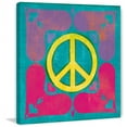 thumbnail image 7 of Marmont Hill "Peace Sign Quilt II" Painting Print on Canvas, 7 of 7