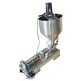 thumbnail image 4 of TECHTONGDA Paste Filling Machine Pneumatic 100-1000ml Stainless Steel Piston Filler Dispenser with Vertical Mixing Hopper, 4 of 7