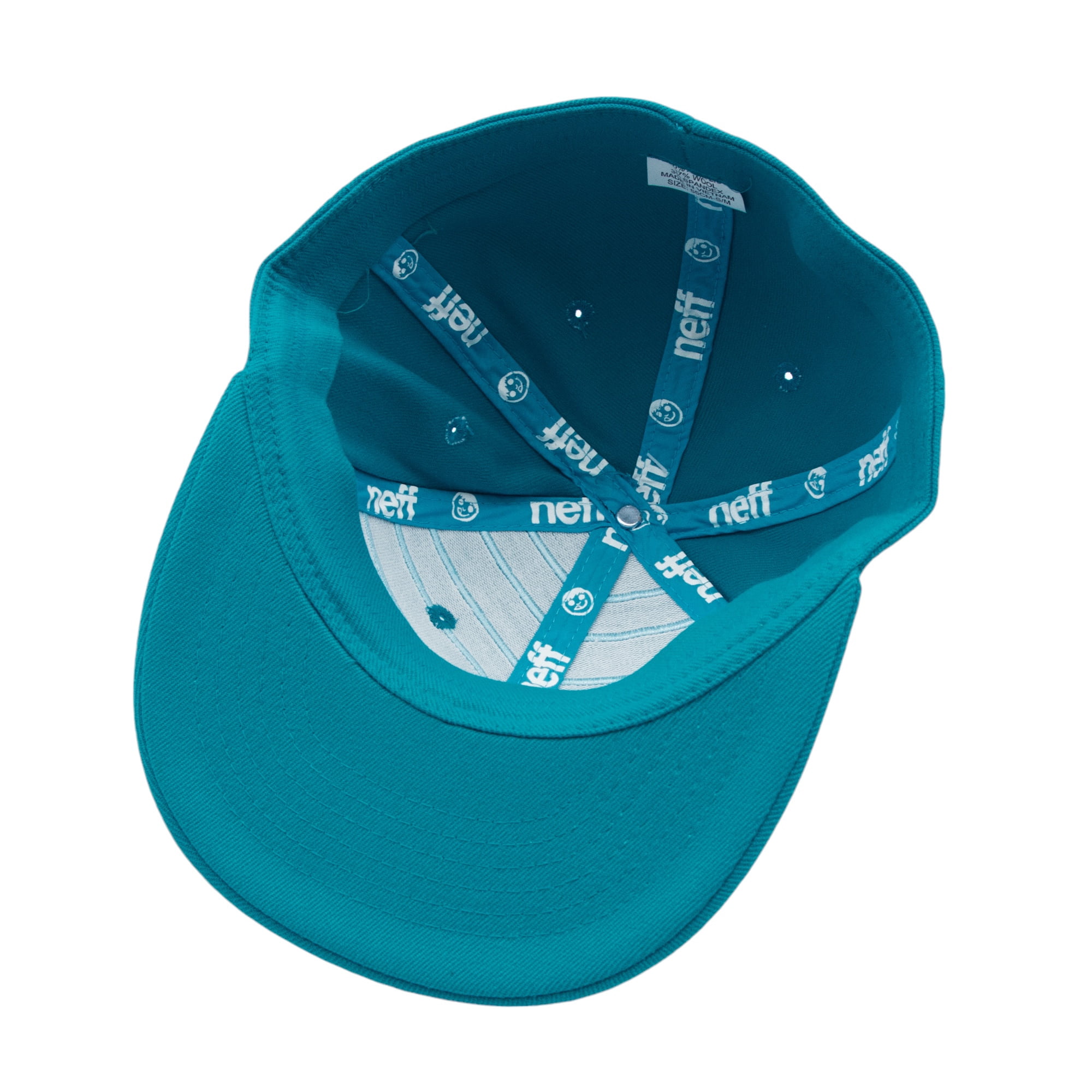 NILS, NWT, Turquoise Quilted Cap Just Fitteds New Era 7 5/8 New York Mets Cap Hat NY 2000  main image 2