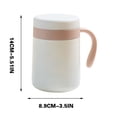 thumbnail image 3 of Wzzjkit 420ml Portable Bird's Tremella Handle Braised Beaker Office Breakfast Braised Congee Mini Lunch Box Insulated Cup, 3 of 6