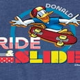 thumbnail image 3 of Disney - Standard Sports - Ride & Slide with Donald - Toddler & Youth Girls Short Sleeve Graphic T-Shirt, 3 of 5