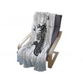 thumbnail image 4 of Dragon Soft Flannel Fleece Throw Blanket, Funny Traditional Chinese Dragon at Sea Waves with Calligraphy Print, Cozy Plush for Indoor and Outdoor Use, 50" x 70", Multicolor, by Ambesonne, 4 of 6