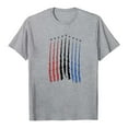 thumbnail image 4 of ORT Womens American Flag Shirt July 4th T-Shirt Graphic Tees Casual Short Sleeve Tee Top(Z1-Grey,M), 4 of 5