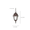 thumbnail image 4 of Nuvo Lighting - Briton-One Light Outdoor Hanging Lantern-6 Inches Wide by 9.5, 4 of 4