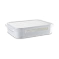 thumbnail image 2 of Matsuzay Caja de almacenamiento de huevos de 24 rejillas para el hogar, comedor, Hotel, restaurante, nevera, organizador de sellado, bandeja, Cocina y Comedor, 2 of 6