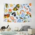 thumbnail image 6 of Easygdp Insects and Flowers Tapestry Wall Hanging, Wall Tapestries for Bedroom Aesthetic Living Room Office Decor 60x40in, 6 of 8