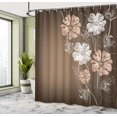 thumbnail image 4 of Ambesonne Art Shower Curtain, Cherry Blossom Fantasy Garden, 69"Wx75"L, Umber White, 4 of 4