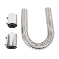thumbnail image 1 of 48 Inch Radiator Flexible Coolant Water Hose Kit with Cap Clamp Stainless Steel Universal Engine Cooling Water Hose Kit, 1 of 7