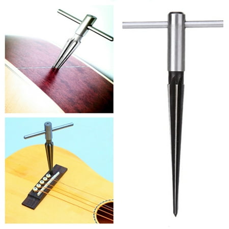 - Bridge Pin Hole Reamer Tapered 5-degree 6 Fluted Acoustic Guitar Woodworker DIY Pickup Luthier Tool