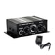 thumbnail image 1 of Amplificador HIFI de 270 canales para el hogar, 2.0 canales, ajuste de graves y agudos, sistema de sonido estéreo para cine en casa, enchufe estadounidense de 12 V CC., 1 of 5