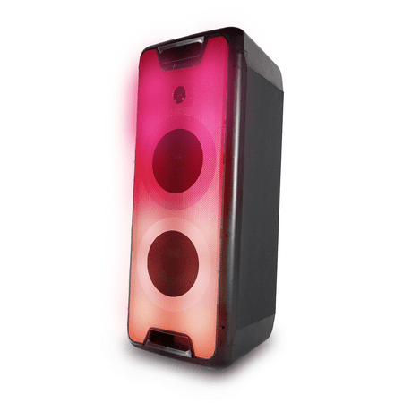 UPC: 0747705007551 | Gemini Sound GLS-880 Bluetooth Party Speaker System – 1000W Peak Power  LED Lights  Multiple Audio Inputs  16-Hour Rechargeable Battery  Microphone & Guitar Inputs  Remote Control