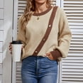 thumbnail image 2 of Tralilbee Women's Drop Shoulder Sweater, 2 of 6