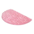 thumbnail image 1 of kjfeif Half Round Bathroom Rug Won't Slip Bathroom Mat Soft and Comfortable Furry Durable Thickened Bathroom Rug Machine Washable Reusable for Shower, Bedroom and Kitchen, 1 of 9