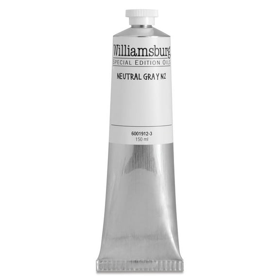Williamsburg Handmade Oil Paints, 150 ml, Neutral Gray N2